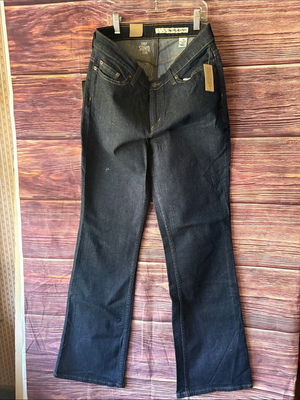 Soho Dark Blue Flare Jeans